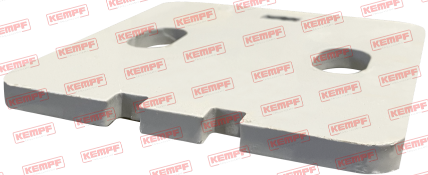 35593 Kempf Kopfplatte, für Alu-Unterfahrschutz
